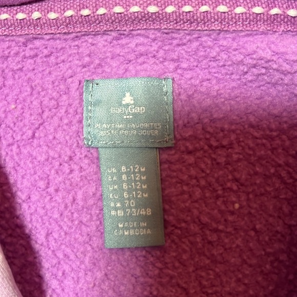 6-12M GAP hoodie - Picture 3 of 3